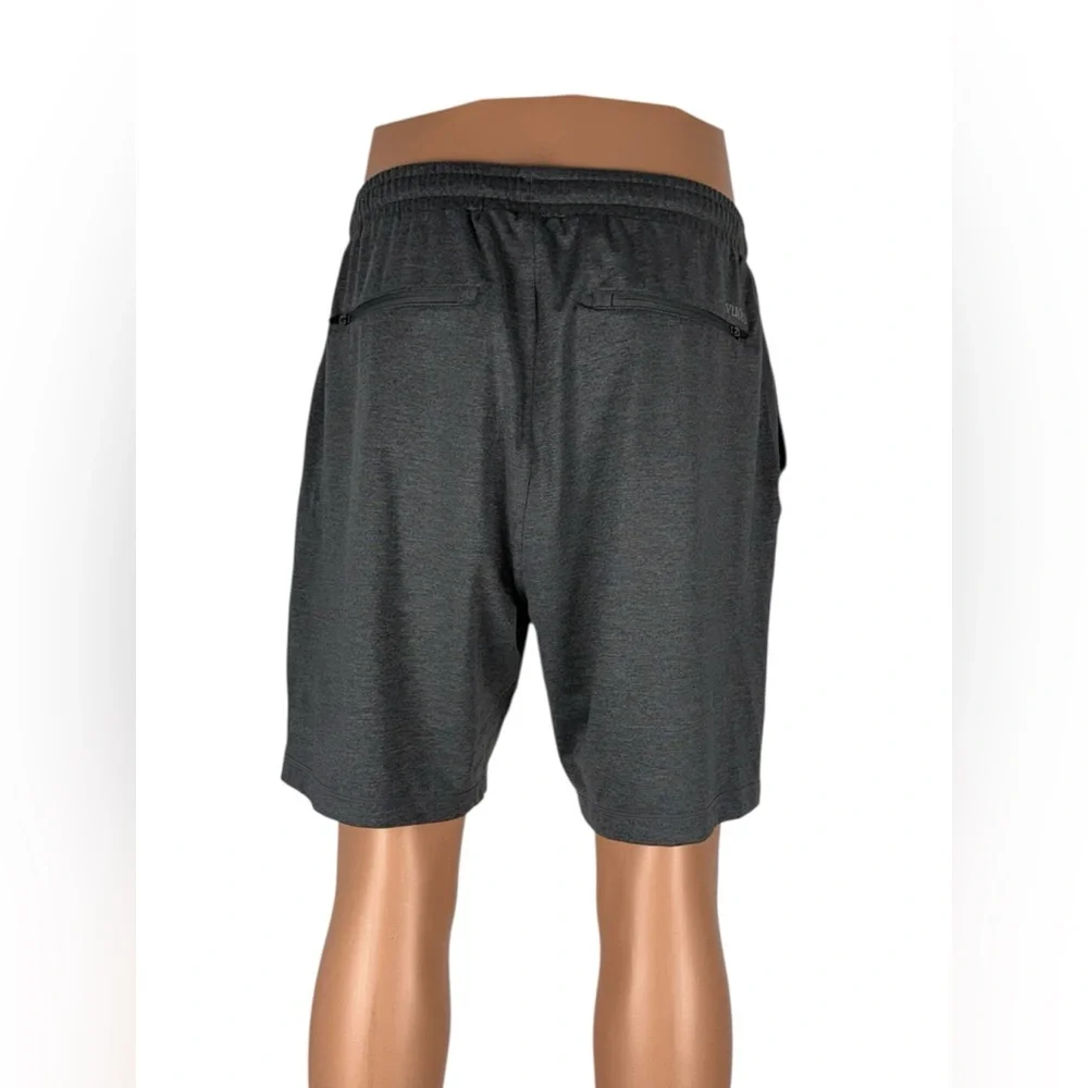 Vuori Mens XL Sunday Performance 7" Shorts Elastic Waist Pockets V381 Gray EUC - Picture 5 of 11